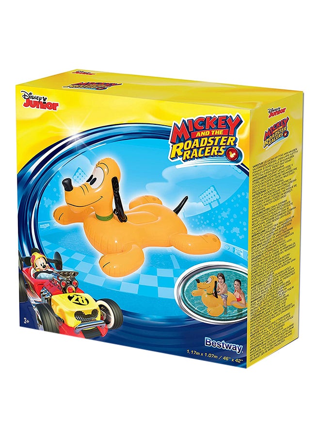 Mickey And The Roadster Racers Pluto Pool Float 107 x 117cm