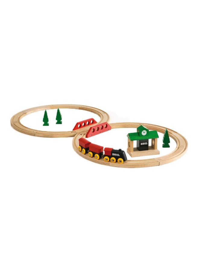 22-Piece Wooden Classic Train Figures 33028