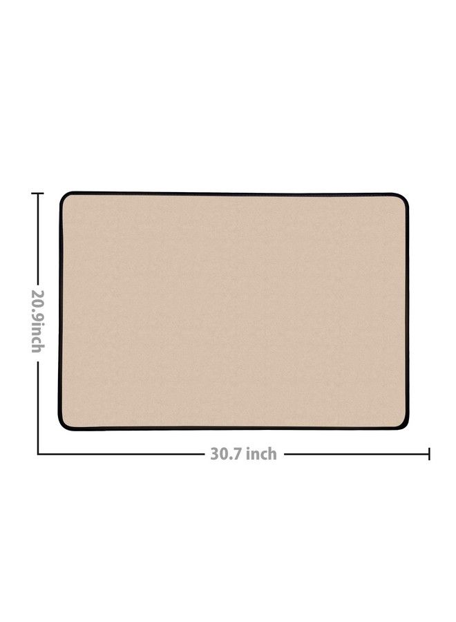 Becko Jigsaw Puzzle Board Portable Puzzle Mat For Puzzle Storage Puzzle Saver Non Slip Surface Up To 1000 Pieces (Khaki)