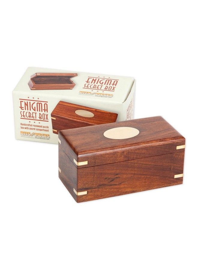 Secret Enigma Puzzle Box Camouflage Your Cash Money Holder Brain Teaser Wooden Secret Compartment Brain Game