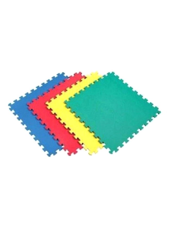 4-Piece Interlocking Floor Foam Mat Set 60 x 60centimeter