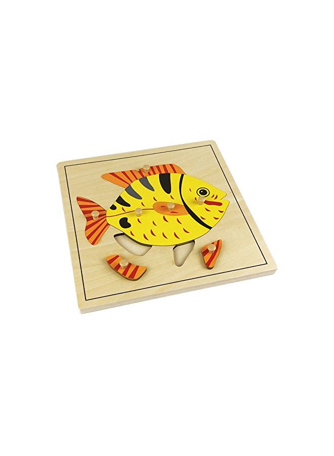 Wooden Fish Puzzle