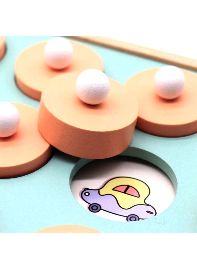 Wooden Memory Match Puzzle Game 20.5x8x20.5cm