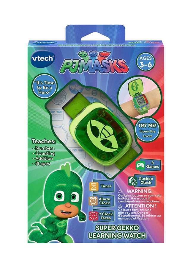 Pj Masks Super Gekko Learning Watch 2.31x23.7x5.69cm