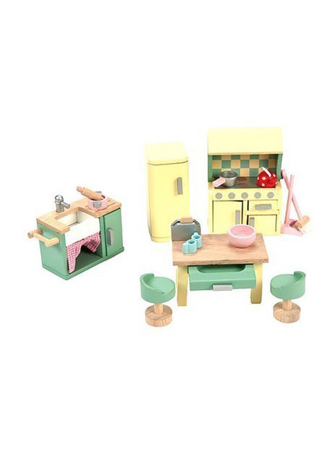 Miniature Dollhouse Daisylane Kitchen Set