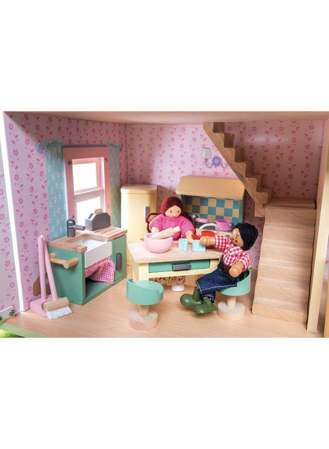 Miniature Dollhouse Daisylane Kitchen Set