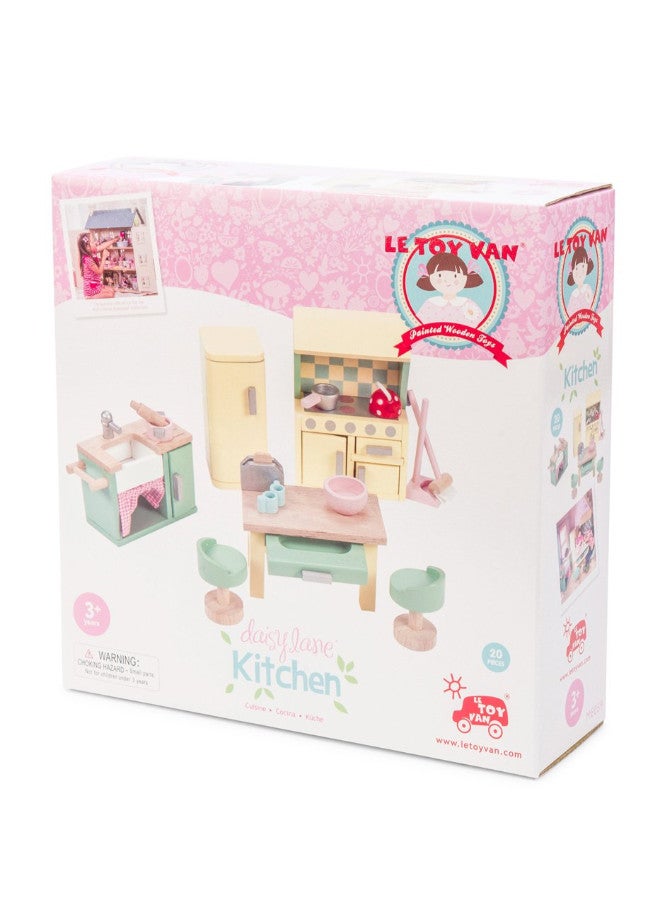 Miniature Dollhouse Daisylane Kitchen Set