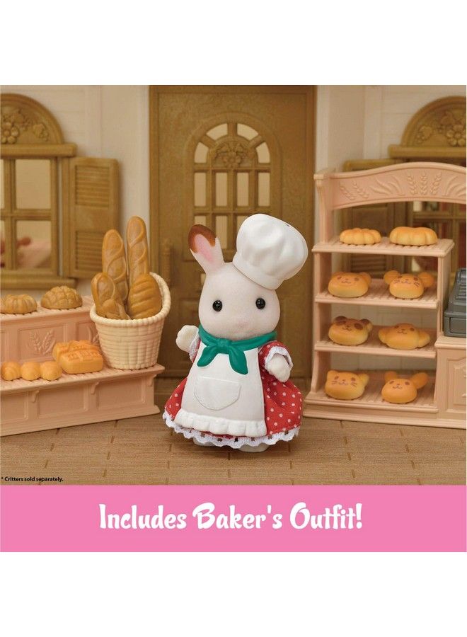 Bakery Shop Starter Set Toy Dollhouse Furniture And Accessories Set For Red Roof Cozy Cottage Family Picnic Van