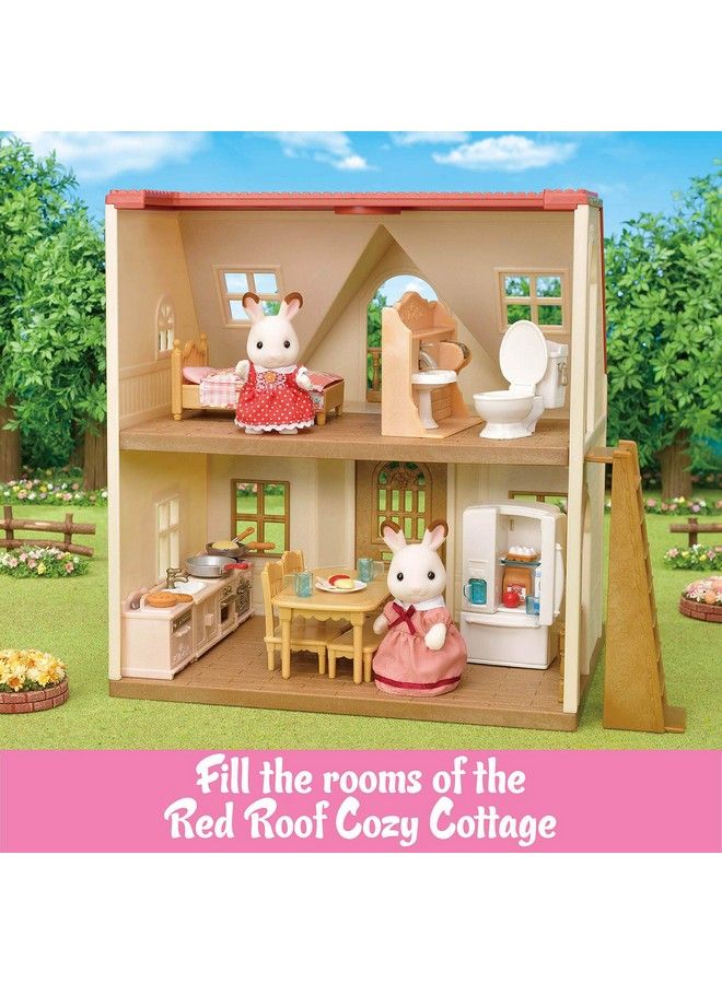 Playful Starter Furniture Set Toy Dollhouse Furniture And Accessories Set With Figure Included