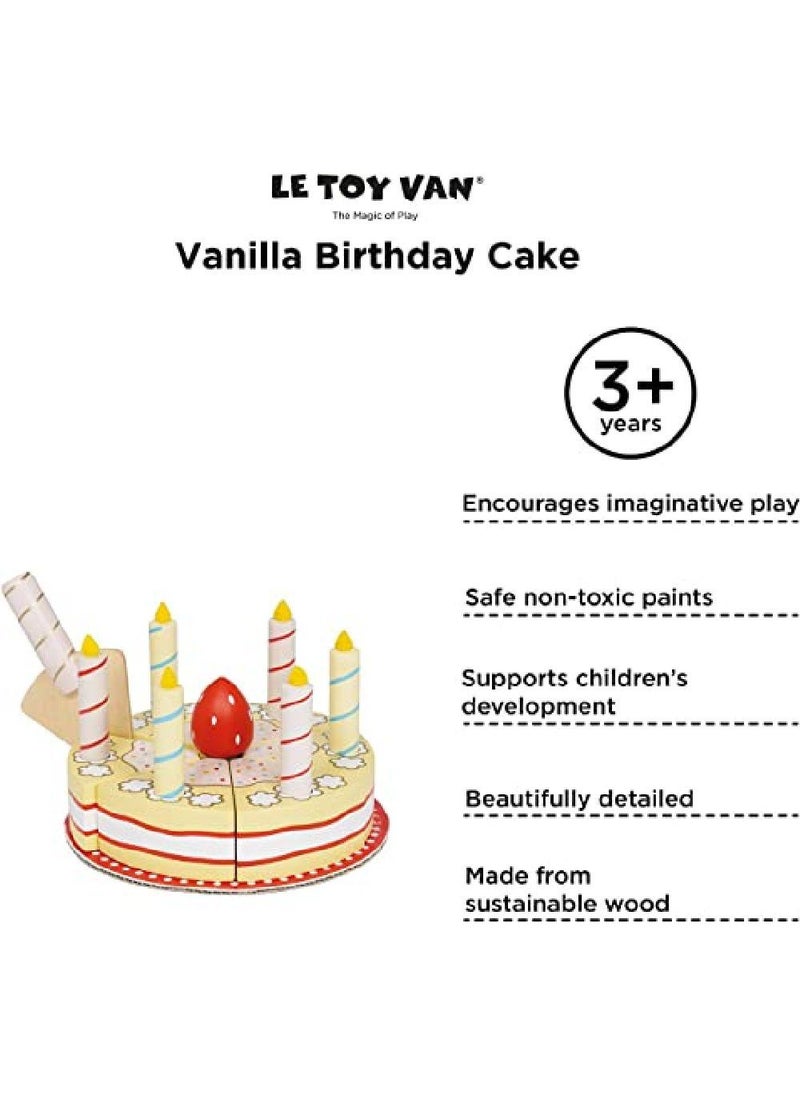 Le Toy Van Vanilla Birthday Cake