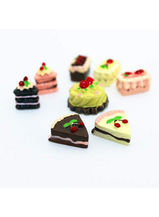 Dollhouse Decoration Accessories1/12 Scale Miniature Dollhouse Accessories Decoration Mini Cake Food Kids Toy