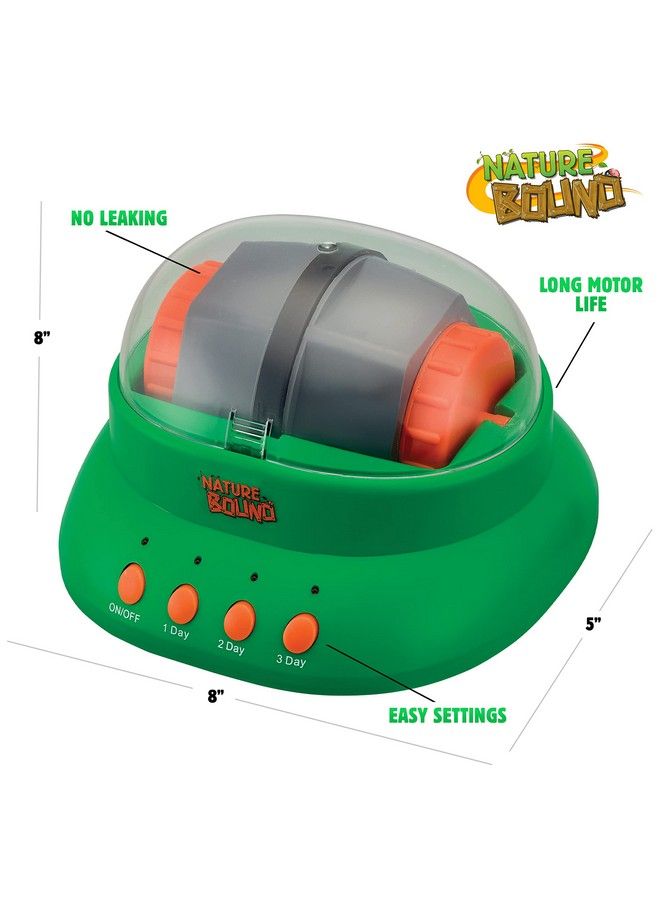 Starter Rock Tumbler Kit For Kids Includes Rough Gemstones Polishing Grits Jewelry Fastenings And Instructions Great Stem Science Kit For The Future Geologist Boys & Girls Ages 8+