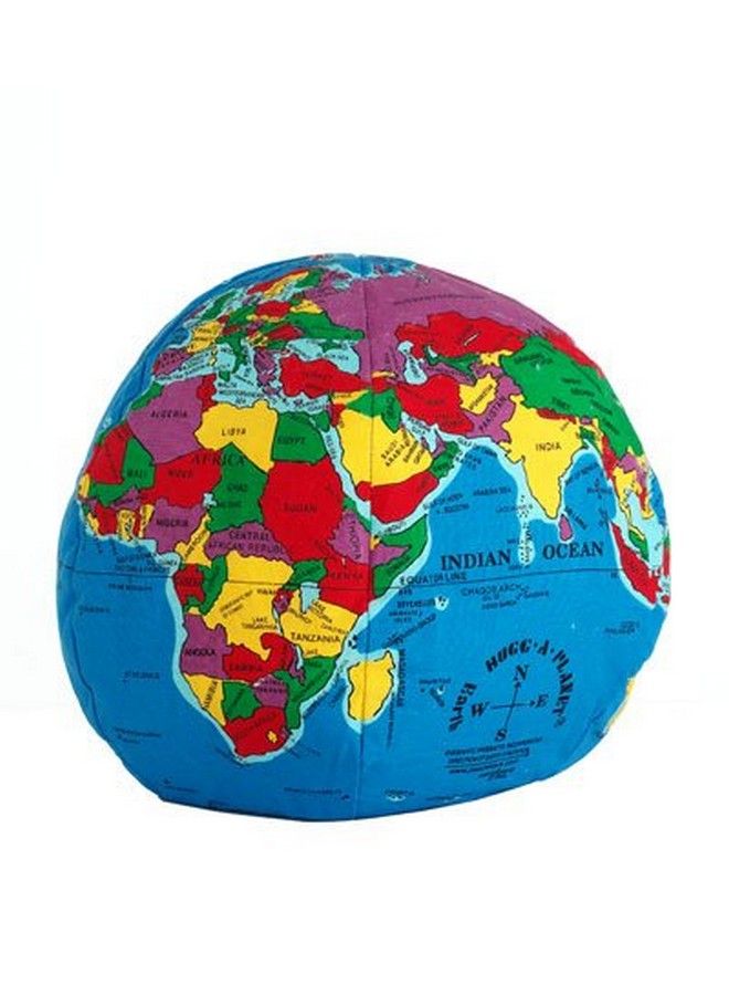 Pocket Earth Soft Plush Globe For Learning. Educational Toy For Kids 1Mo+ Teens Adults Teachers And Parents
