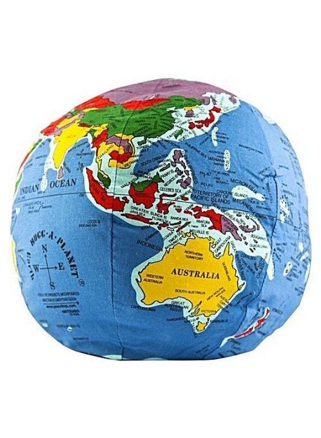 Pocket Earth Soft Plush Globe For Learning. Educational Toy For Kids 1Mo+ Teens Adults Teachers And Parents