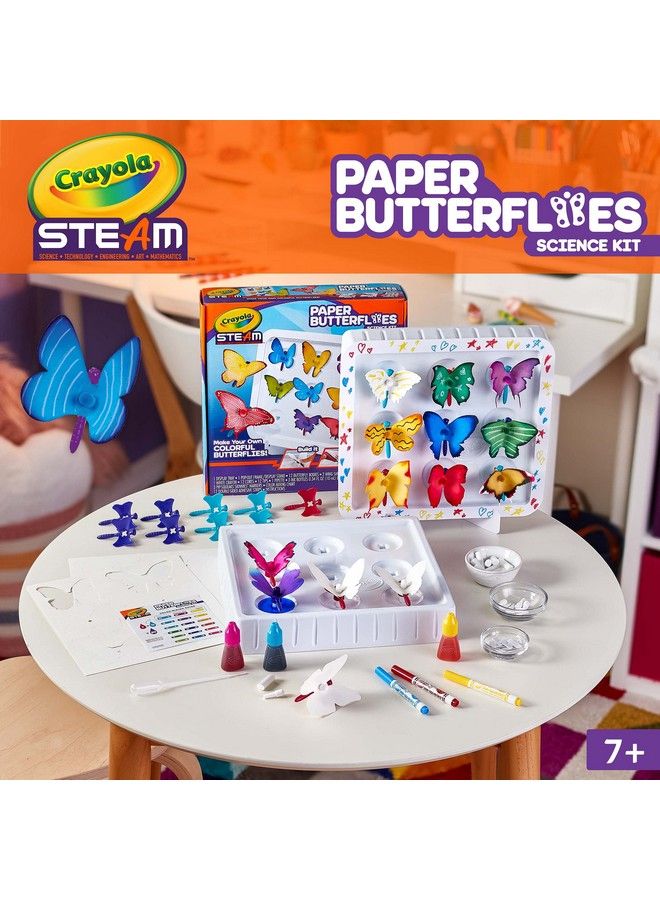 Paper Butterfly Science Kit Steam Toy Gift For Kids Ages 7 8 9 10