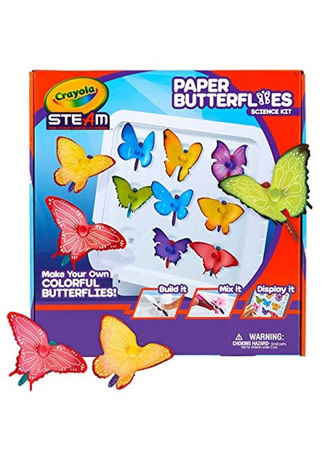 Paper Butterfly Science Kit Steam Toy Gift For Kids Ages 7 8 9 10