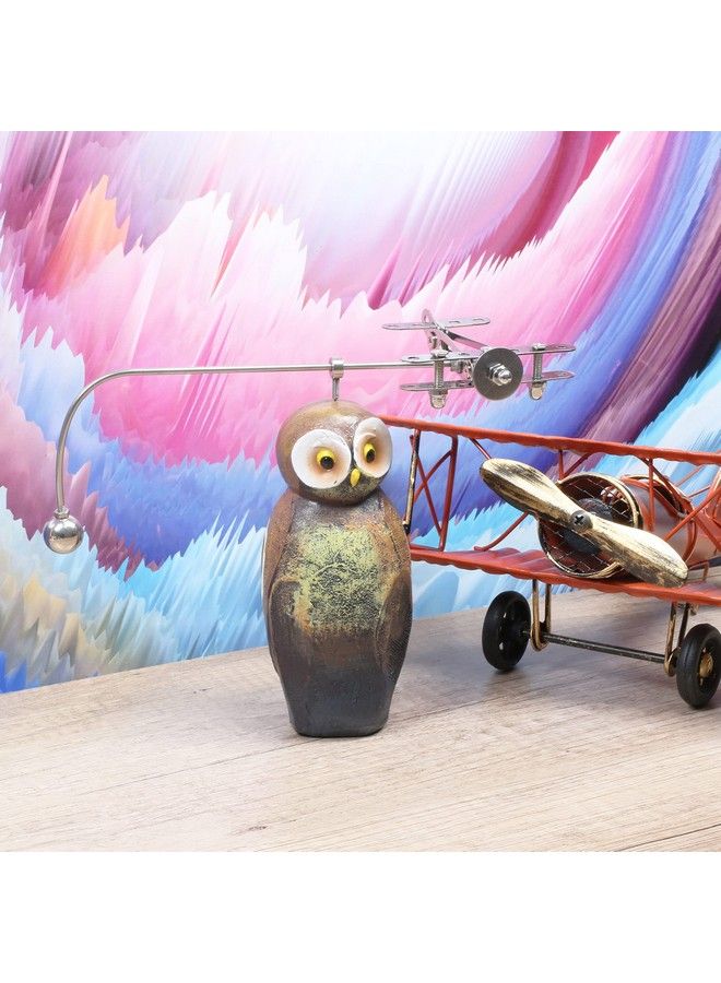 Steel Balance Plane Physics Toy Kinetic Art Balance Toy Balancing Decompressive Science Home Office Toy For Desk Decor Toy Wj066