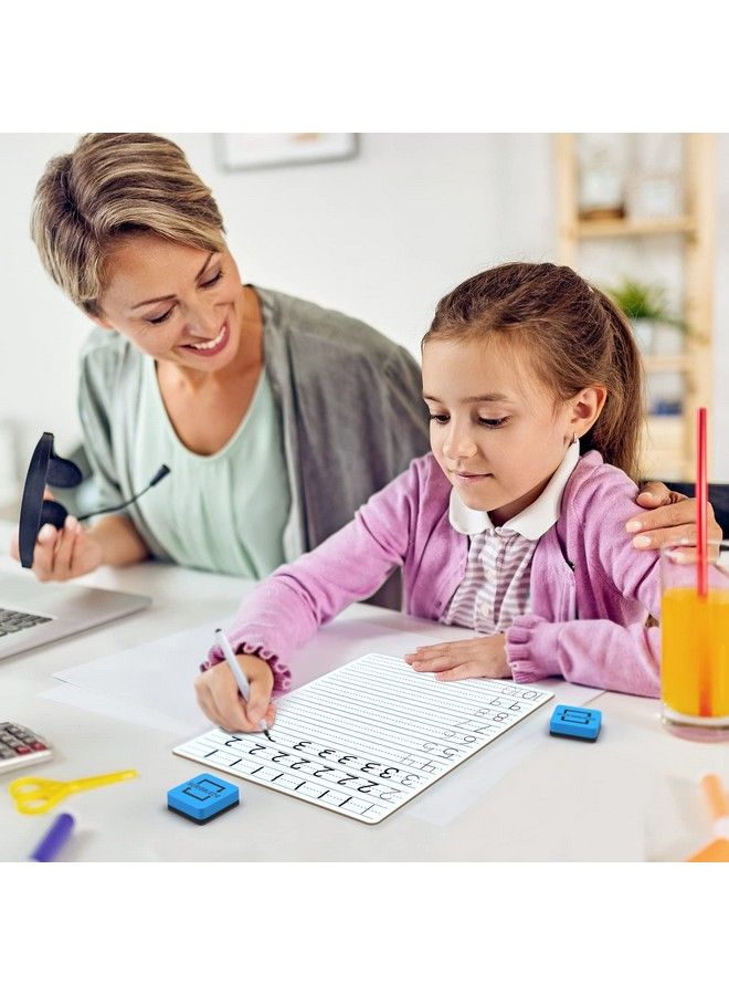 Dry Erase Handwriting Practice For Kids 9 X 12 Inch Alphabet Tracing Board Whiteboard Letter Tracing For Kids Ages 3 5 Write And Wipe Alphabet Practice Cards Letters Writing Board