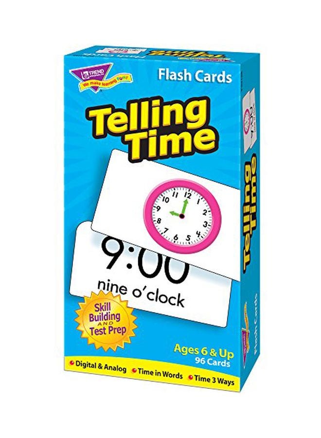 Telling Time Flash Cards T-53108