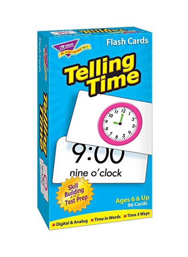 Telling Time Flash Cards T-53108