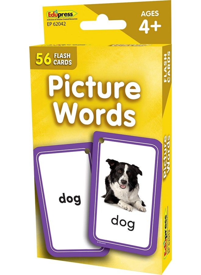 Picture Words Flash Cards (Ep62042) 3 1/8