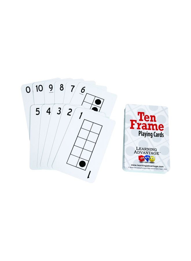 46-Piece Ten Frame Playing Cards Set 7293