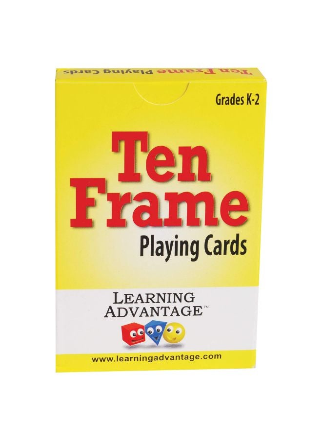 46-Piece Ten Frame Playing Cards Set 7293