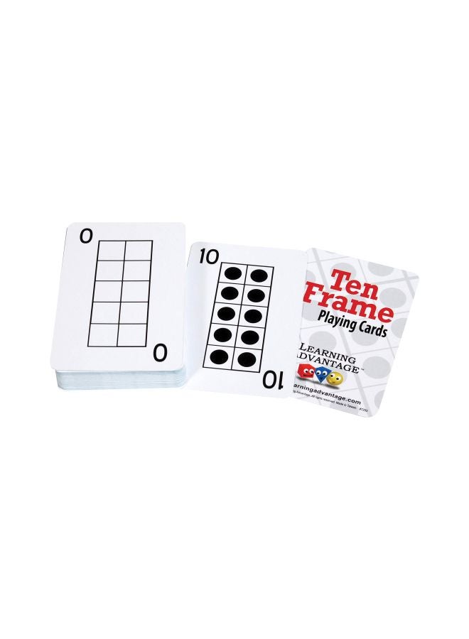 46-Piece Ten Frame Playing Cards Set 7293