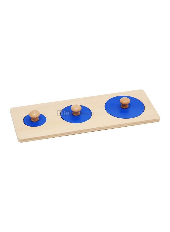 Geometric Multiple Shape Wooden Puzzle Toddler Preschool Sensorial Toy Learning Material (Style B)