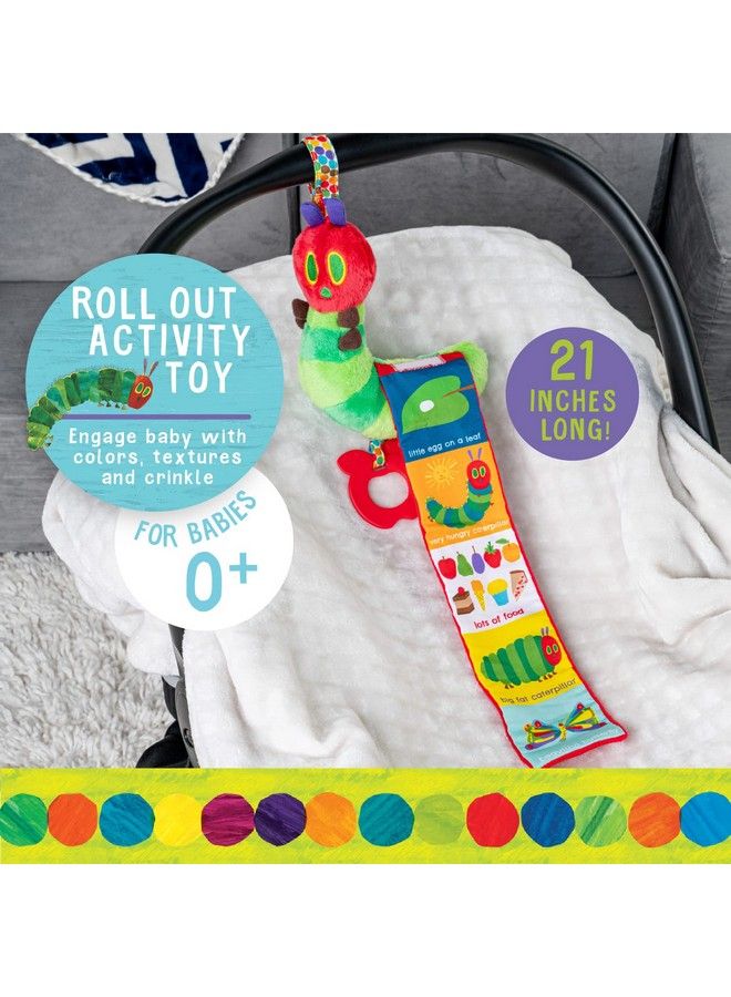 World Of Eric Carle The Very Hungry Caterpillar Roll Out Activity Toy With Teether Multicolor (55734)