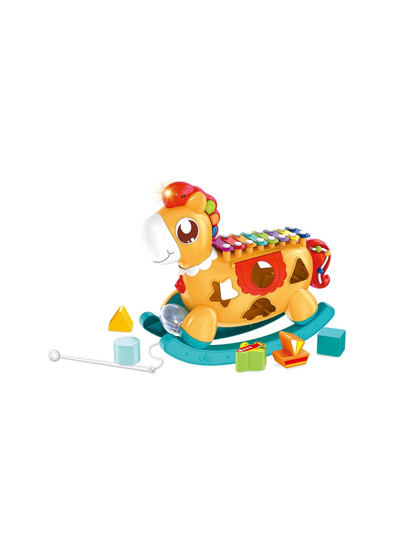 Music Pony With Blocks