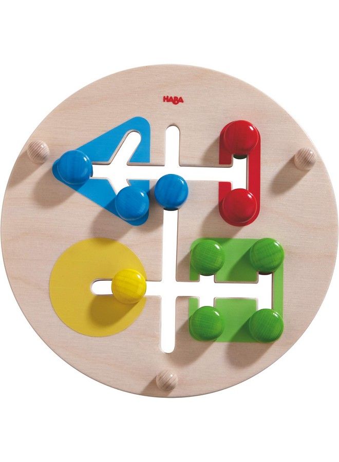 Motor Skills Board On The Farm Double Sided Wooden Color And Shape Recognition Fun Ages 1 +