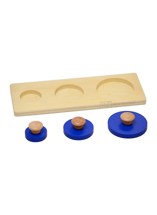 Single/Multiple Shape Puzzles Jumbo Knob Preschool Toddler Learning Material (Multiple Shape Puzzles)