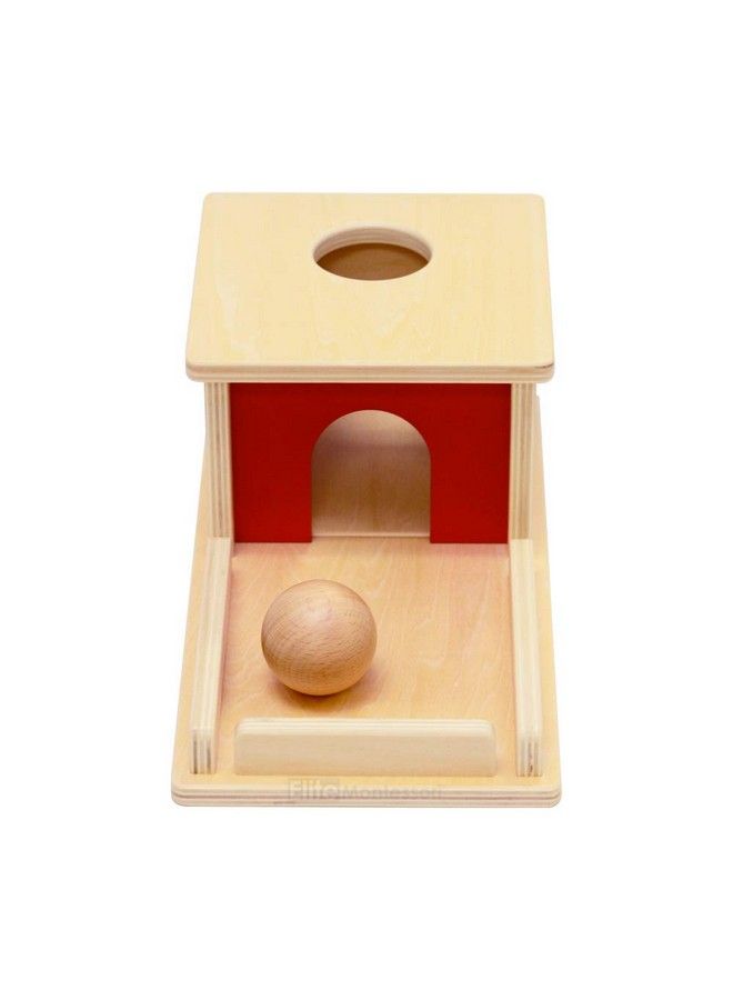 Object Permanence Box With Tray And Ball