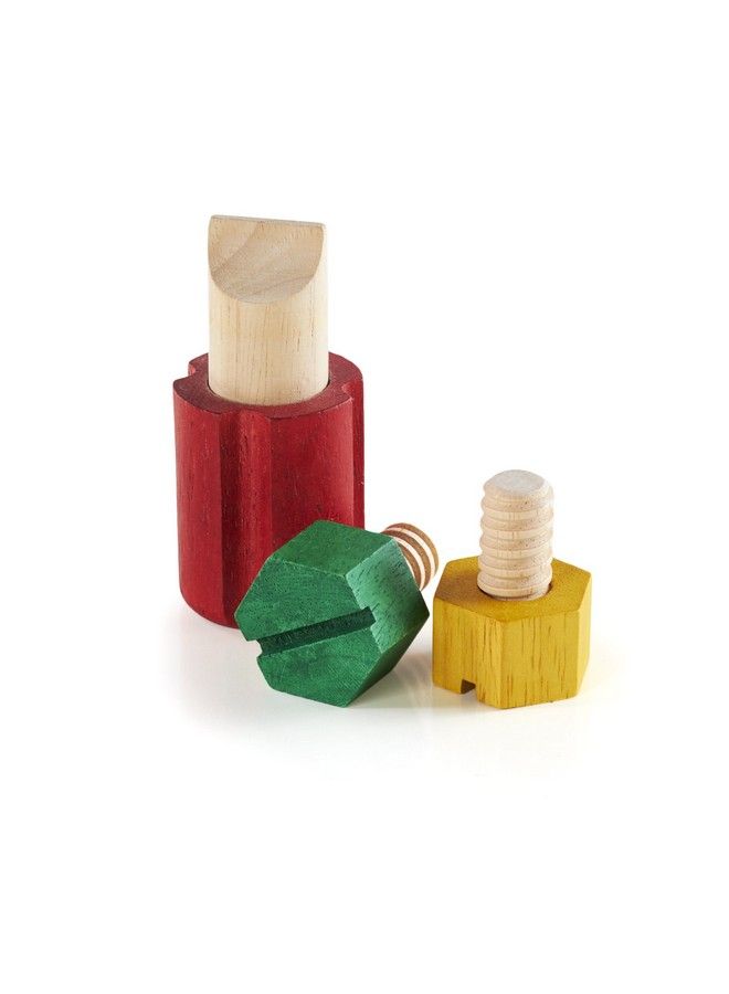 Screw Block Kids Multicolor Matching Game Classic Toddler Memory And Sensory Skills Development Toy