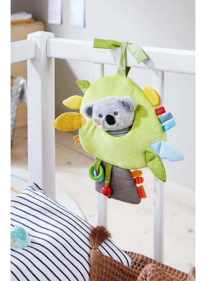 Koala Discovery Cushion Hanging Crib Toy With Play Elements (Machine Washable)