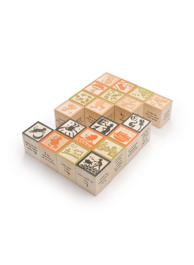 Nursery Rhyme Blocks Made In The Usa