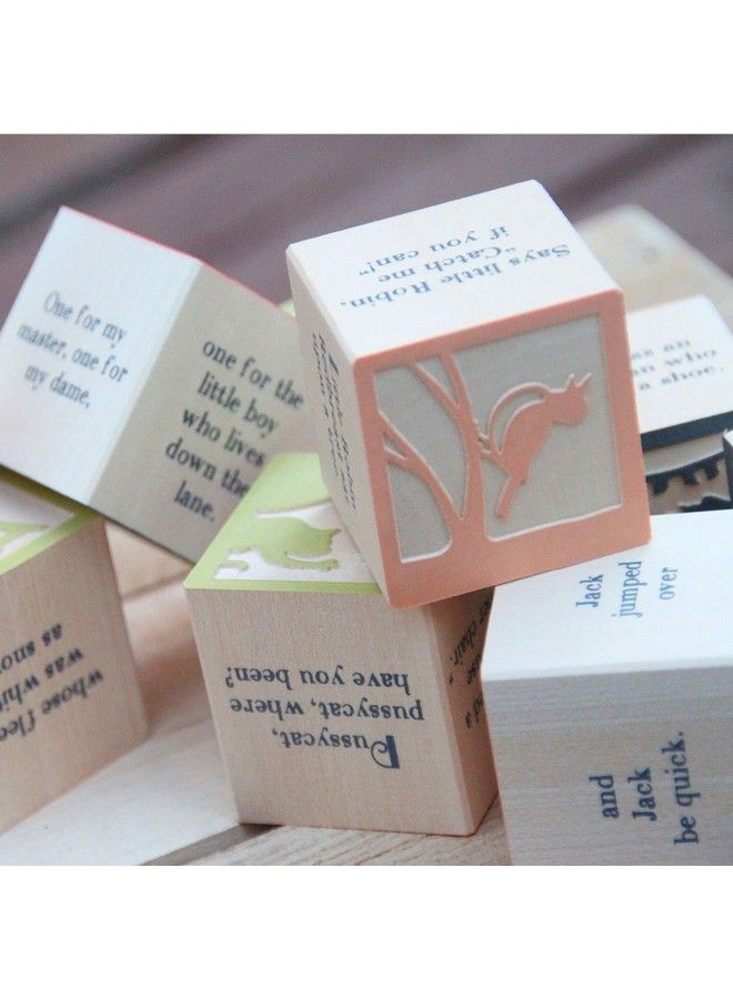 Nursery Rhyme Blocks Made In The Usa