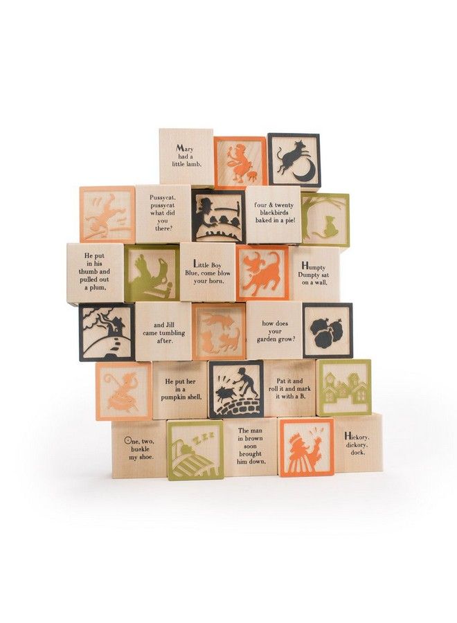 Nursery Rhyme Blocks Made In The Usa