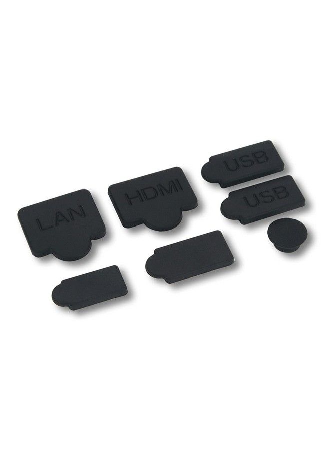 7 In 1 Silicone Dust Plugs Cover Lan Hdmi Type C Usb Dock Anti Dust Cover Dustproof Plug For Ps5 Game Console Accessories Dust Plug Cover