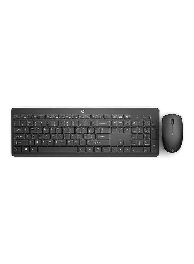 Pack Of 5 230 Wireless Mouse And Keyboard Combo Black
