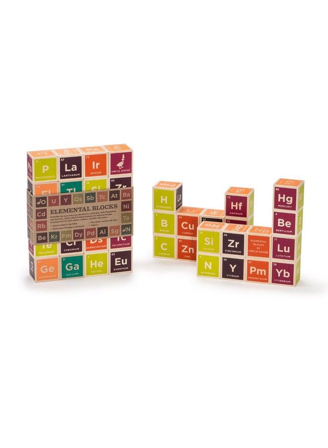 Periodic Table Blocks Made In The Usa