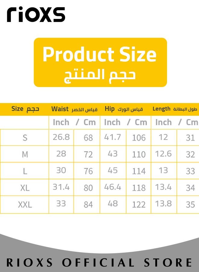 Men's 2-In-1 Athletic Running Shorts, Lightweight Sportwear Quick-Drying Shorts, Fitness Stretch Sports Shorts with Pocket, No Fading, No Deformation