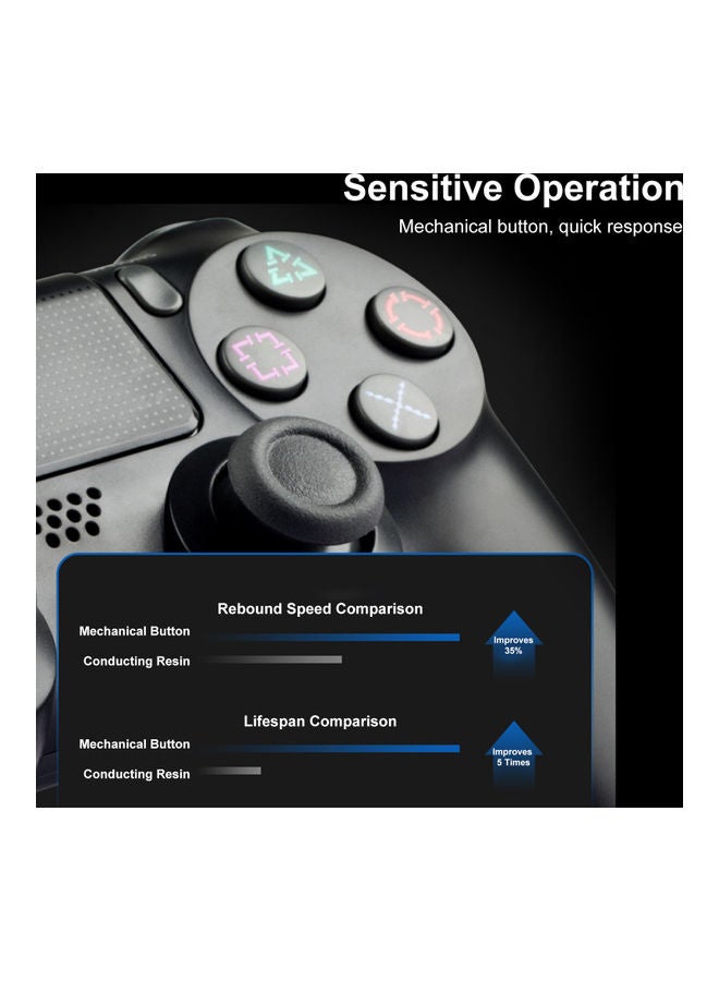 P4 BT USB Wirelessly Rechargeable Gaming Controller