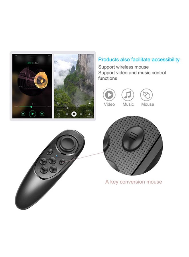 Bluetooth VR Remote Control Gamepad Selfie Shutter for Android iOS TV Box
