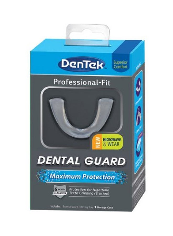 Professional-Fit Maximum Protection Dental Guard Clear