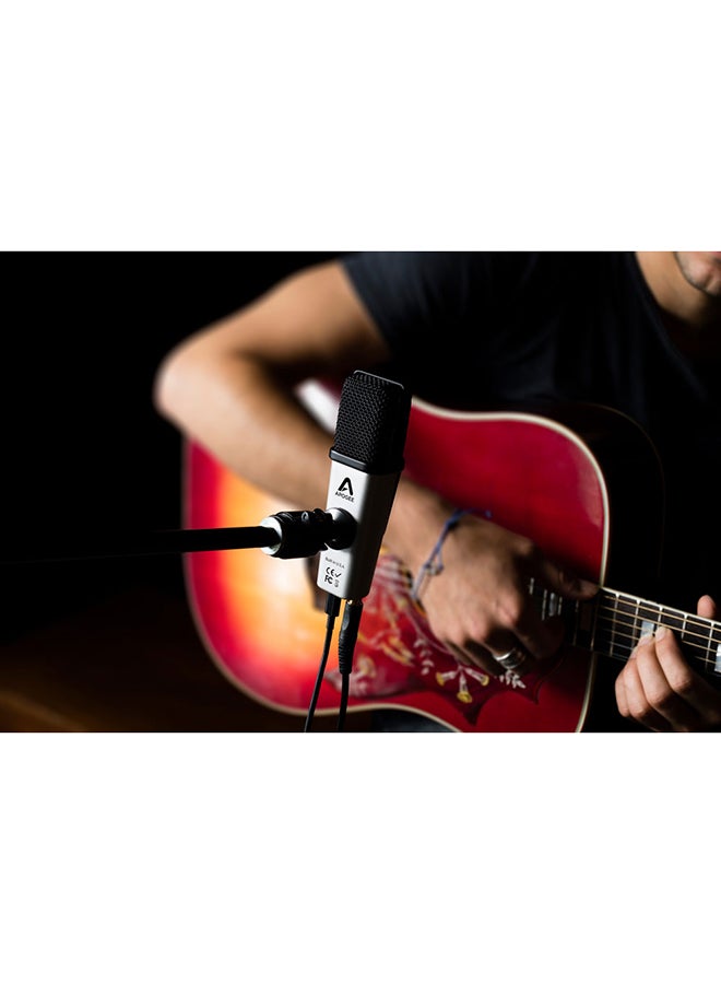 MiC Plus - USB Microphone for iPad, iPhone, Mac and PC MICPLUS Silver/Black