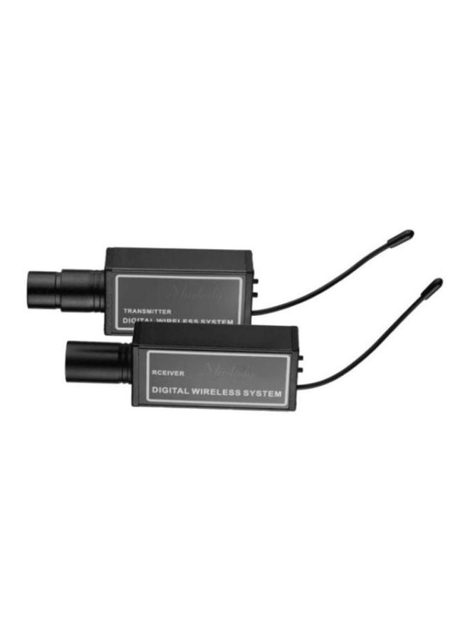 Professional Wireless Microphone System With Build-In Battery I6055B Black
