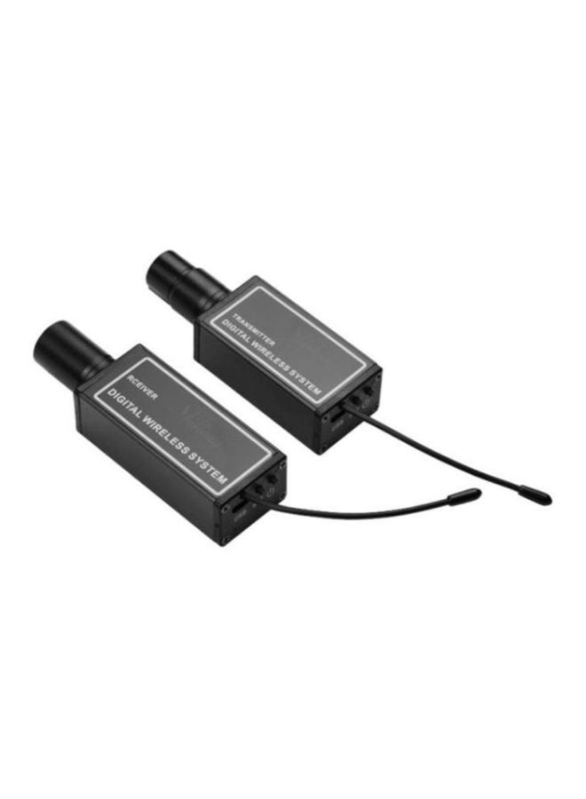 Professional Wireless Microphone System With Build-In Battery I6055B Black