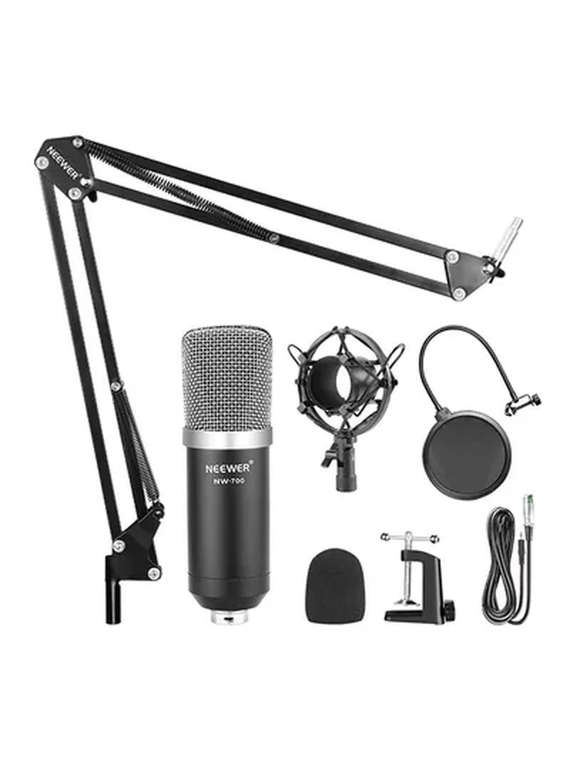 Condenser Microphone Kit  Silver/Black